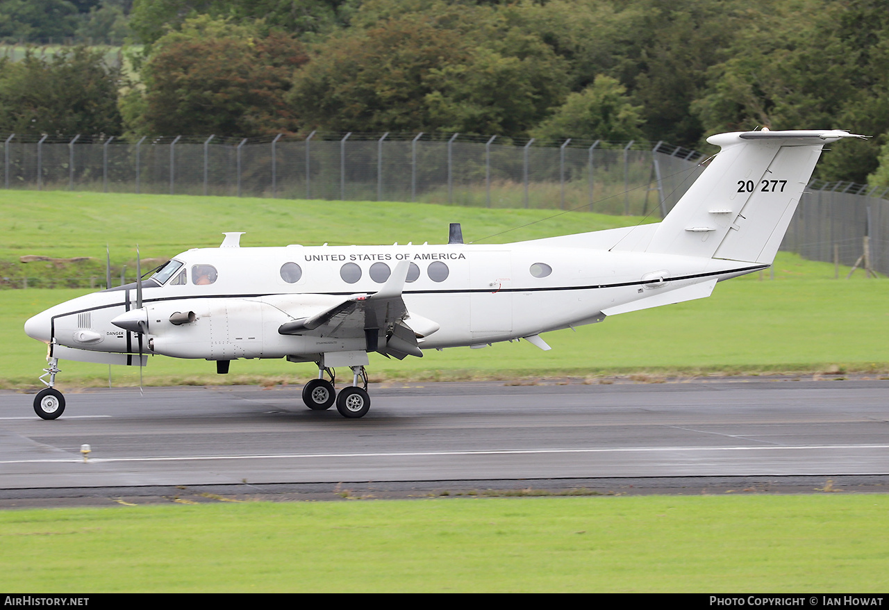 Aircraft Photo of 12-0277 / 20277 | Hawker Beechcraft C-12S Huron (350ER) | USA - Army | AirHistory.net #830465