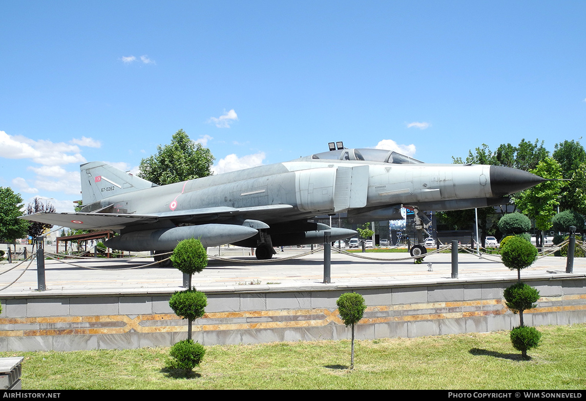 Aircraft Photo of 67-0262 | McDonnell Douglas F-4E Phantom II | Turkey - Air Force | AirHistory.net #830475