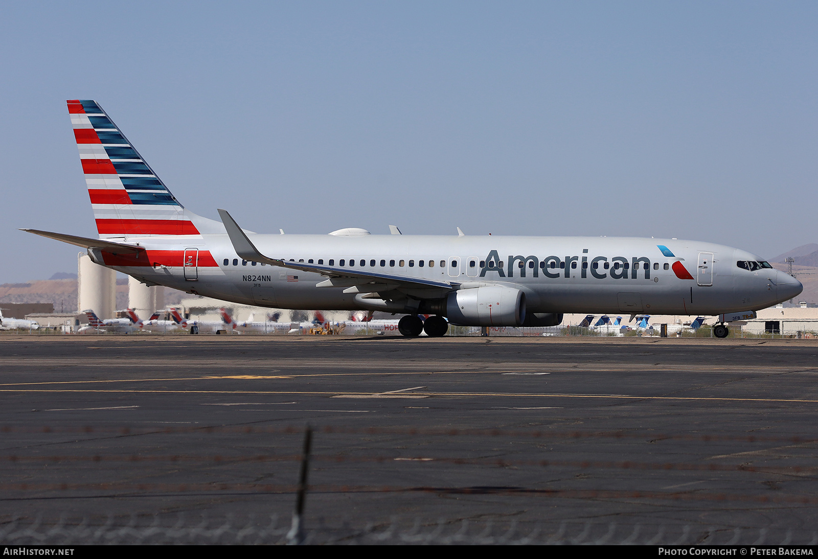 Aircraft Photo of N824NN | Boeing 737-823 | American Airlines | AirHistory.net #830486