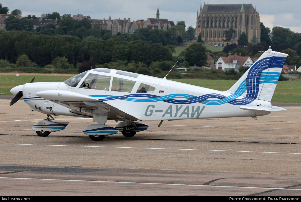 Aircraft Photo of G-AYAW | Piper PA-28-180 Cherokee E | AirHistory.net #830499