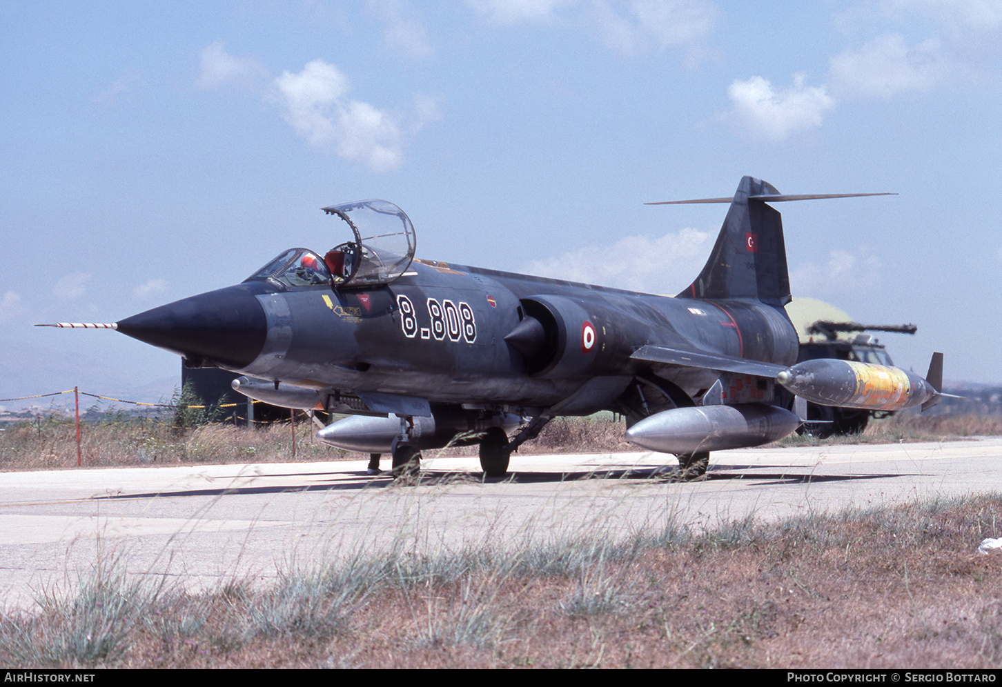 Aircraft Photo of 62-808 / 104808 | Canadair CF-104 Starfighter | Turkey - Air Force | AirHistory.net #830521