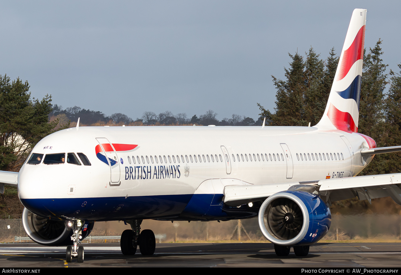Aircraft Photo of G-TNEE | Airbus A321-251NX | British Airways | AirHistory.net #830529