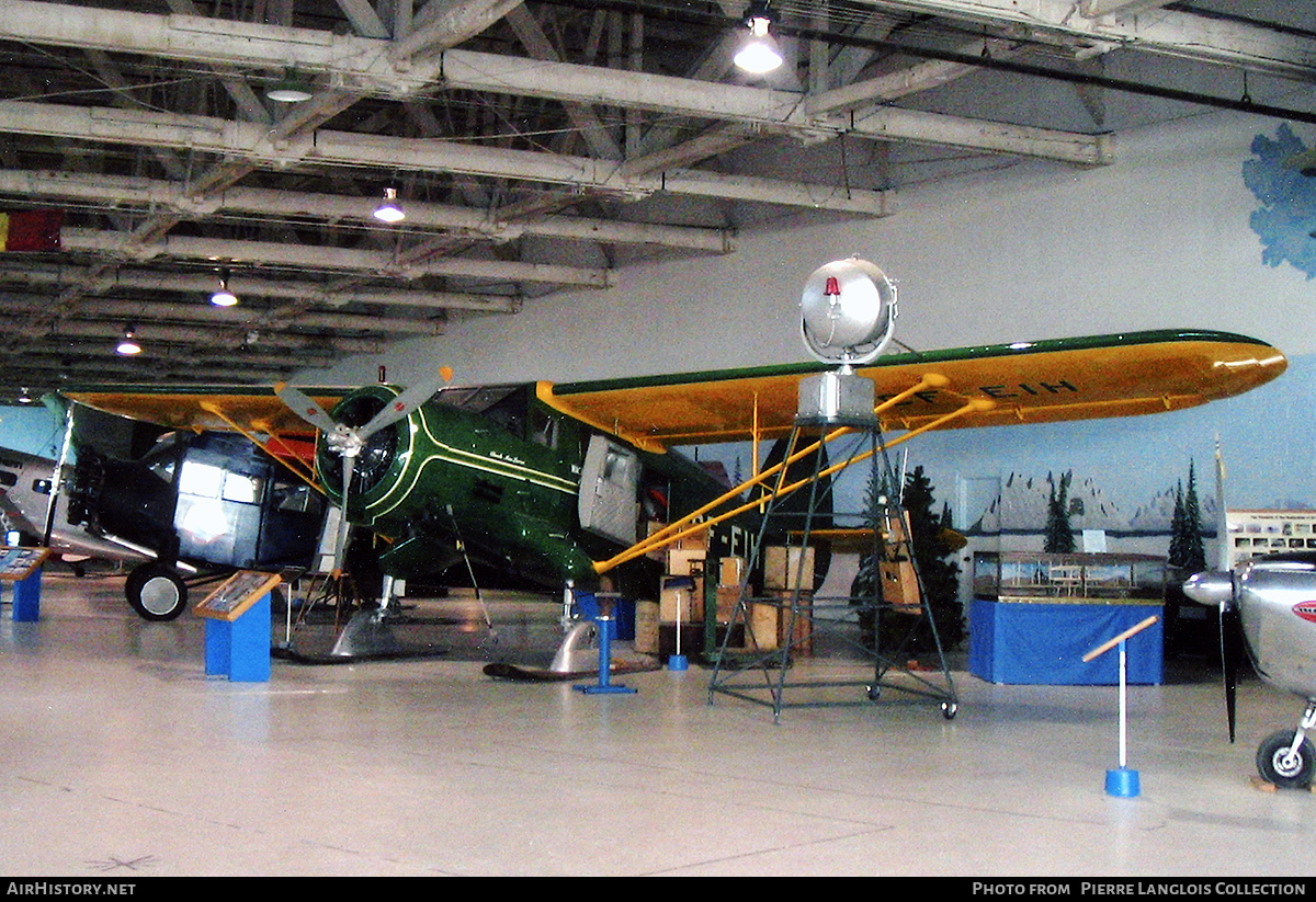 Aircraft Photo of CF-EIH | Noorduyn Norseman IV | Mackenzie Air Service | AirHistory.net #830533