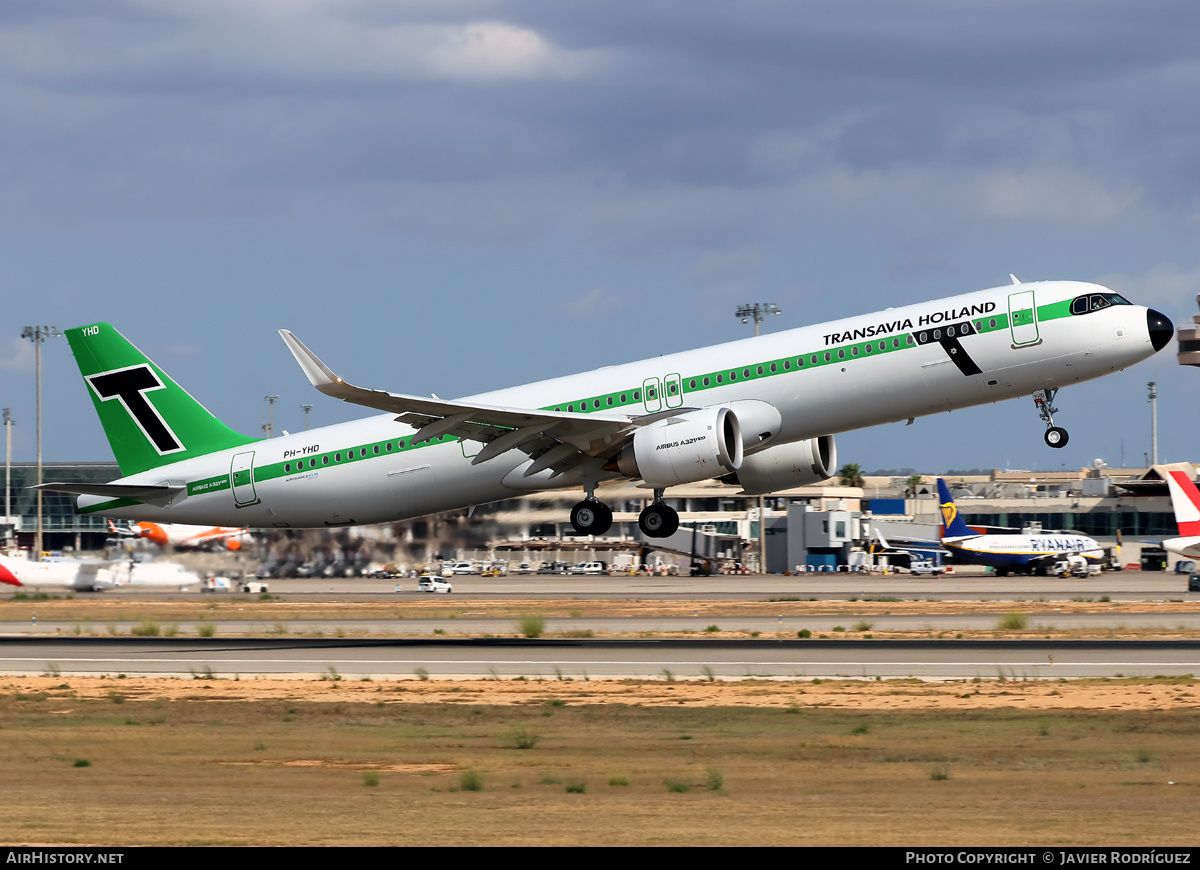 Aircraft Photo of PH-YHD | Airbus A321-252NX | Transavia | Transavia Holland | AirHistory.net #830537