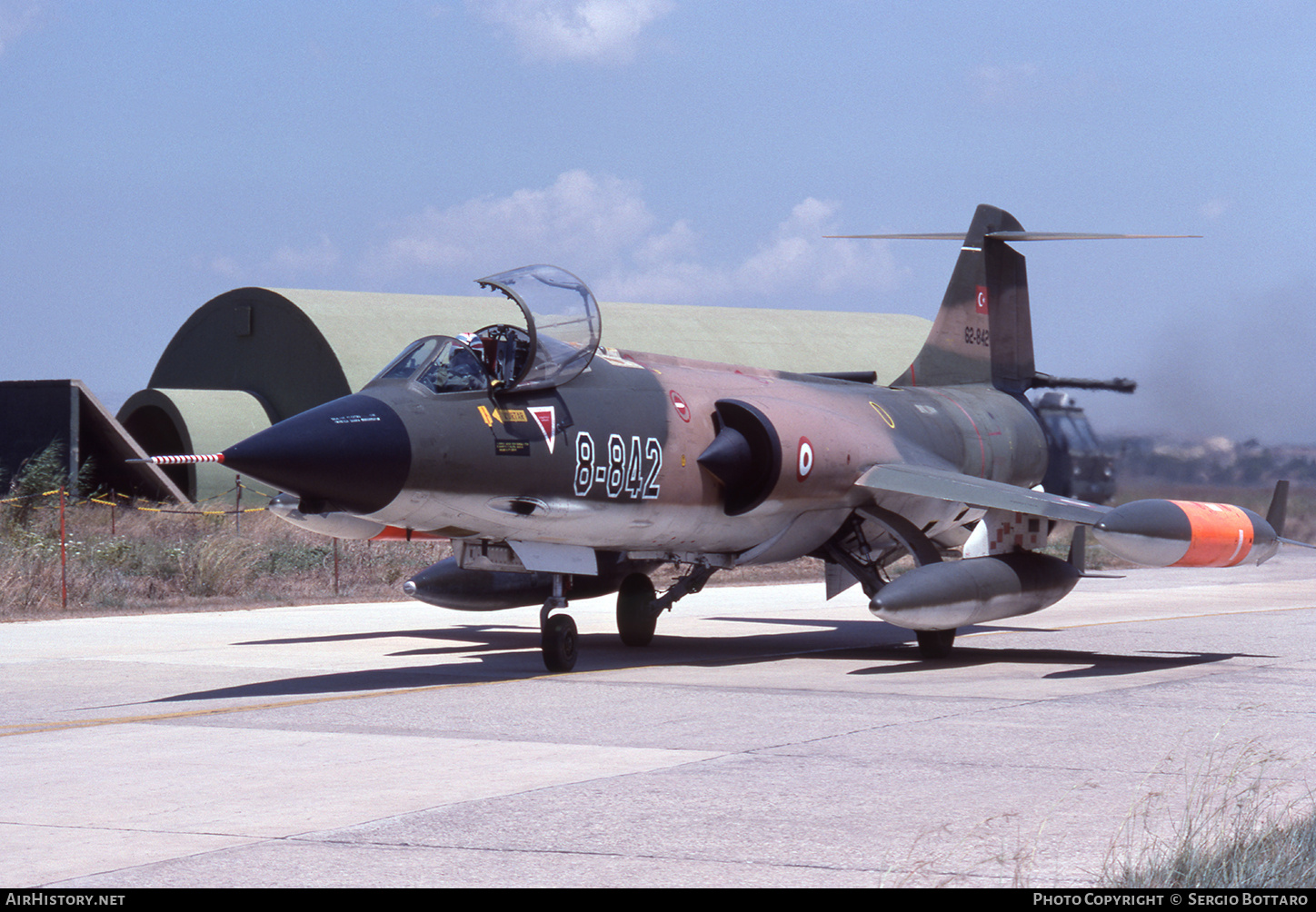 Aircraft Photo of 62-842 / 104842 | Canadair CF-104 Starfighter | Turkey - Air Force | AirHistory.net #830538