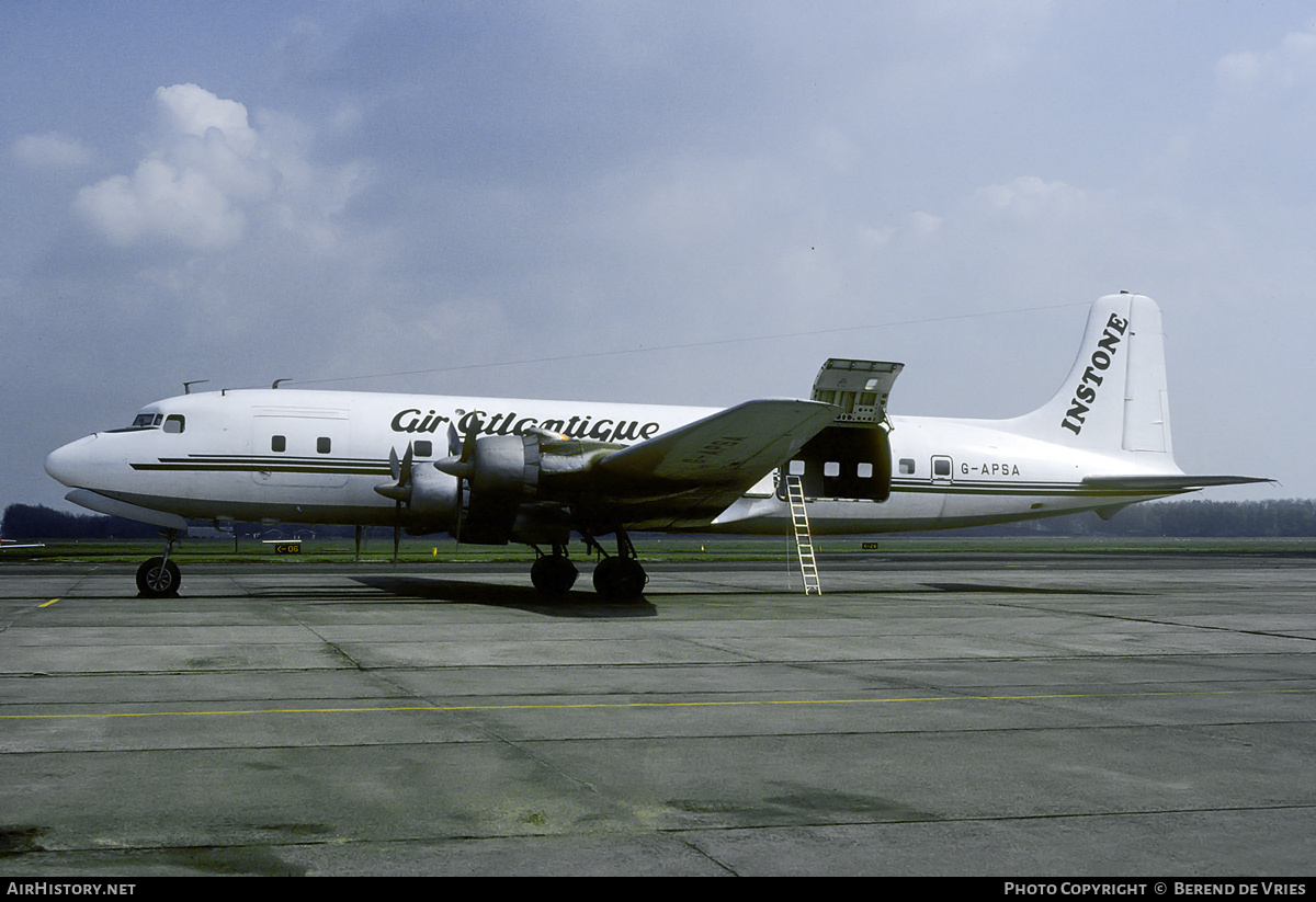 Aircraft Photo of G-APSA | Douglas DC-6A(C) | Air Atlantique | AirHistory.net #830543