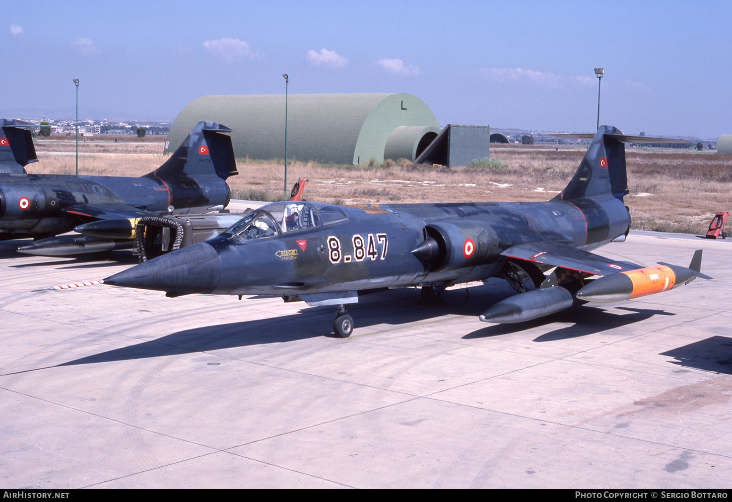Aircraft Photo of 62-847 / 104847 | Canadair CF-104 Starfighter | Turkey - Air Force | AirHistory.net #830545