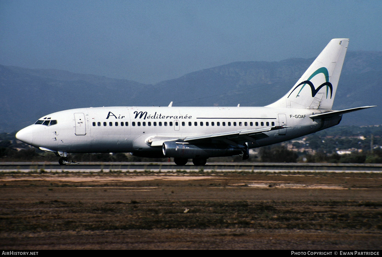 Aircraft Photo of F-GOAF | Boeing 737-242C | Air Méditerranée | AirHistory.net #830567