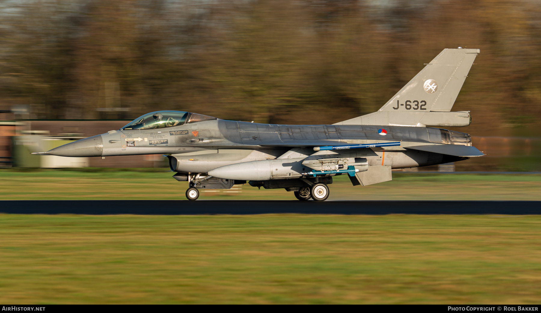 Aircraft Photo of J-632 | General Dynamics F-16AM Fighting Falcon | Netherlands - Air Force | AirHistory.net #830569