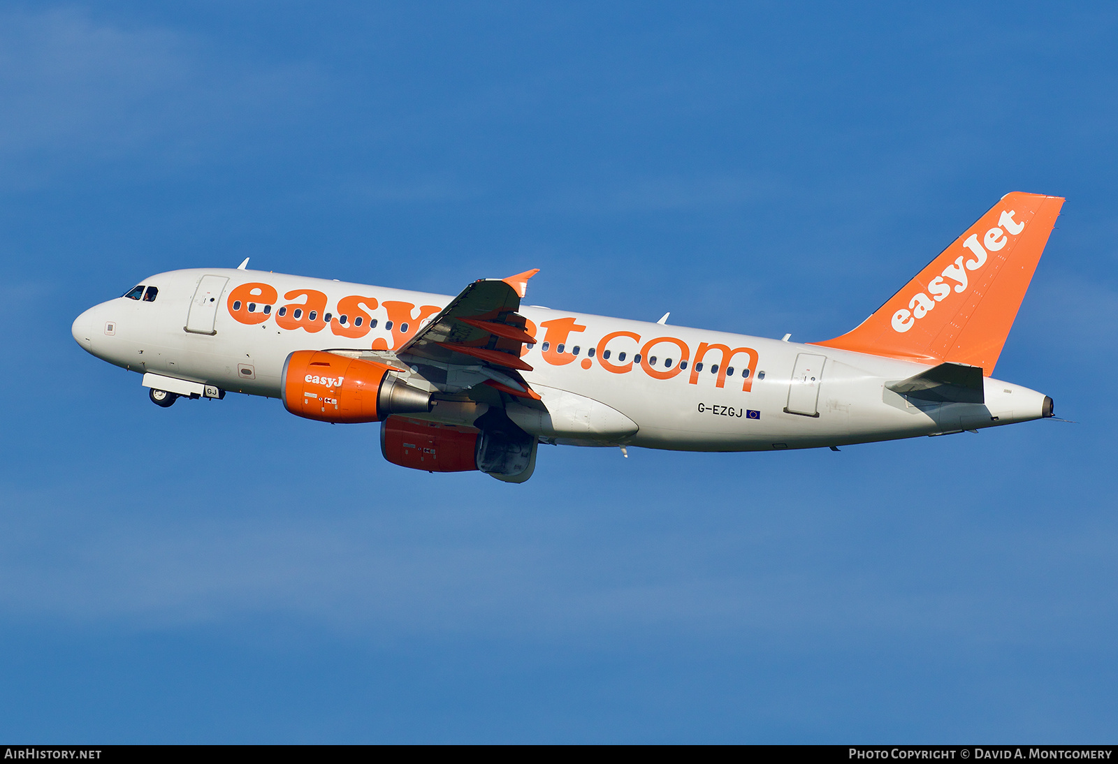 Aircraft Photo of G-EZGJ | Airbus A319-111 | EasyJet | AirHistory.net #830576