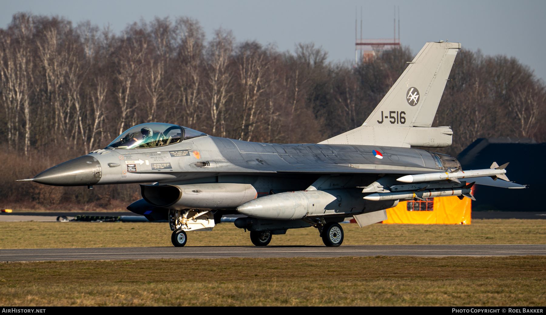 Aircraft Photo of J-516 | General Dynamics F-16AM Fighting Falcon | Netherlands - Air Force | AirHistory.net #830581