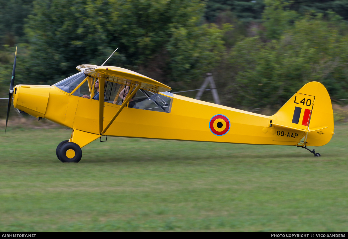 Aircraft Photo of OO-AAP / L40 | Piper PA-18-95 Super Cub | Belgium - Air Force | AirHistory.net #830627