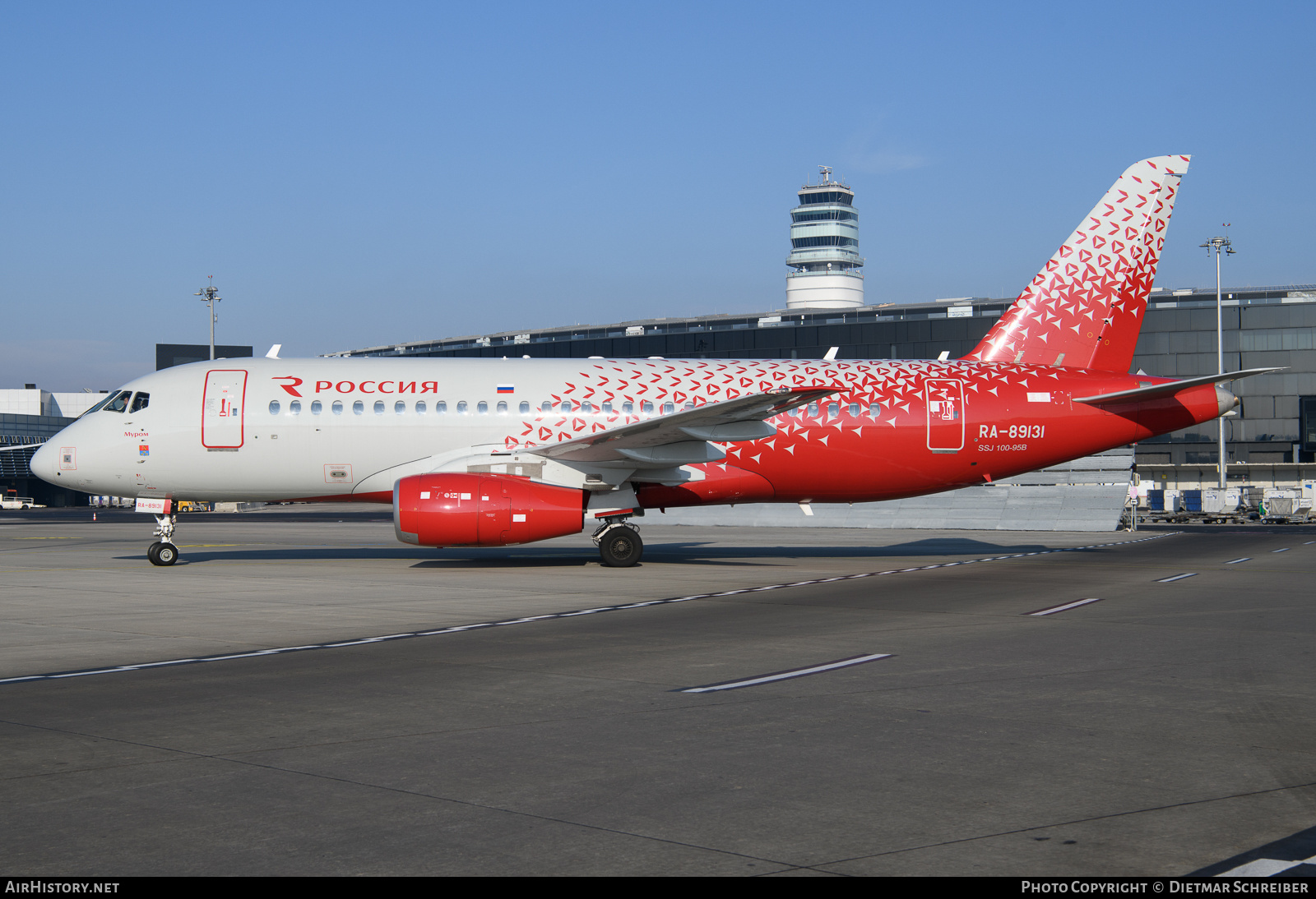 Aircraft Photo of RA-89131 | Sukhoi SSJ-100-95B Superjet 100 (RRJ-95B) | Rossiya - Russian Airlines | AirHistory.net #830630