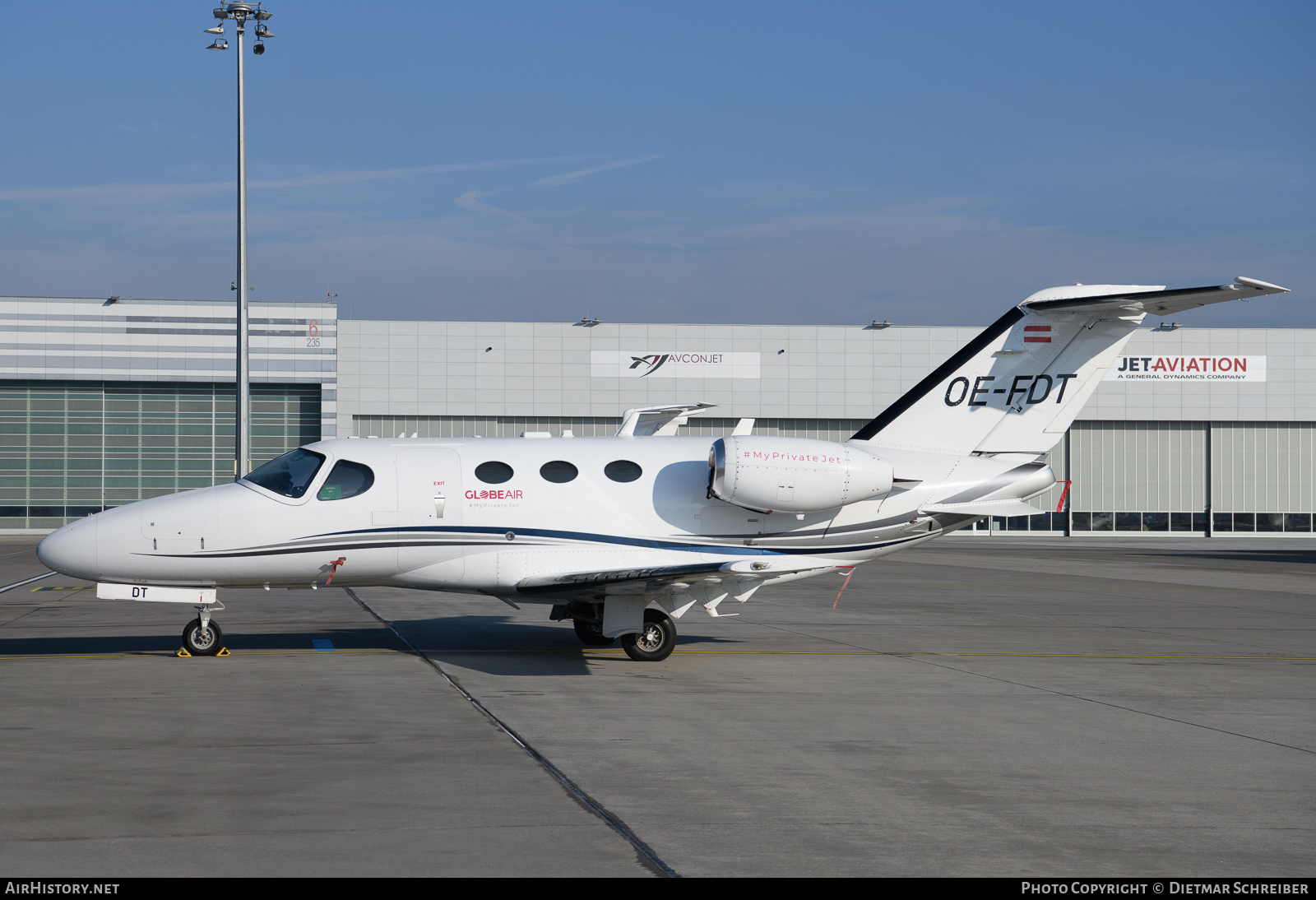 Aircraft Photo of OE-FDT | Cessna 510 Citation Mustang | GlobeAir | AirHistory.net #830633