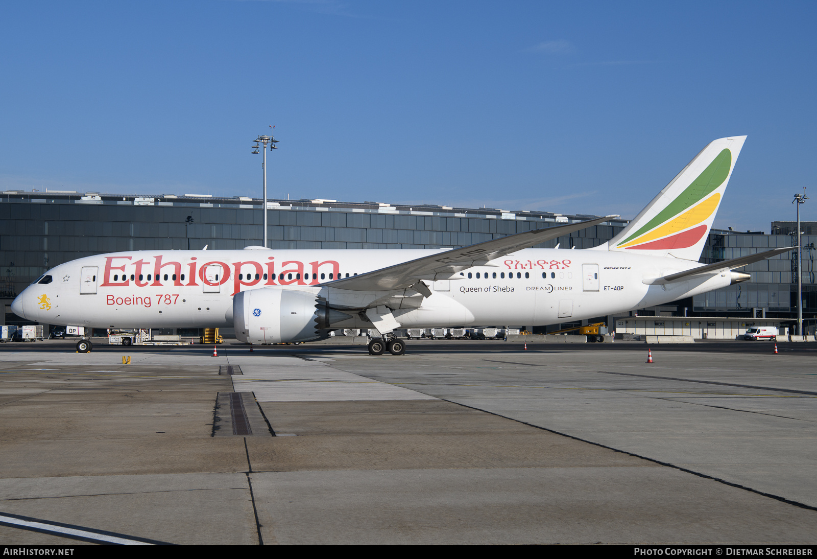 Aircraft Photo of ET-AOP | Boeing 787-8 Dreamliner | Ethiopian Airlines | AirHistory.net #830634