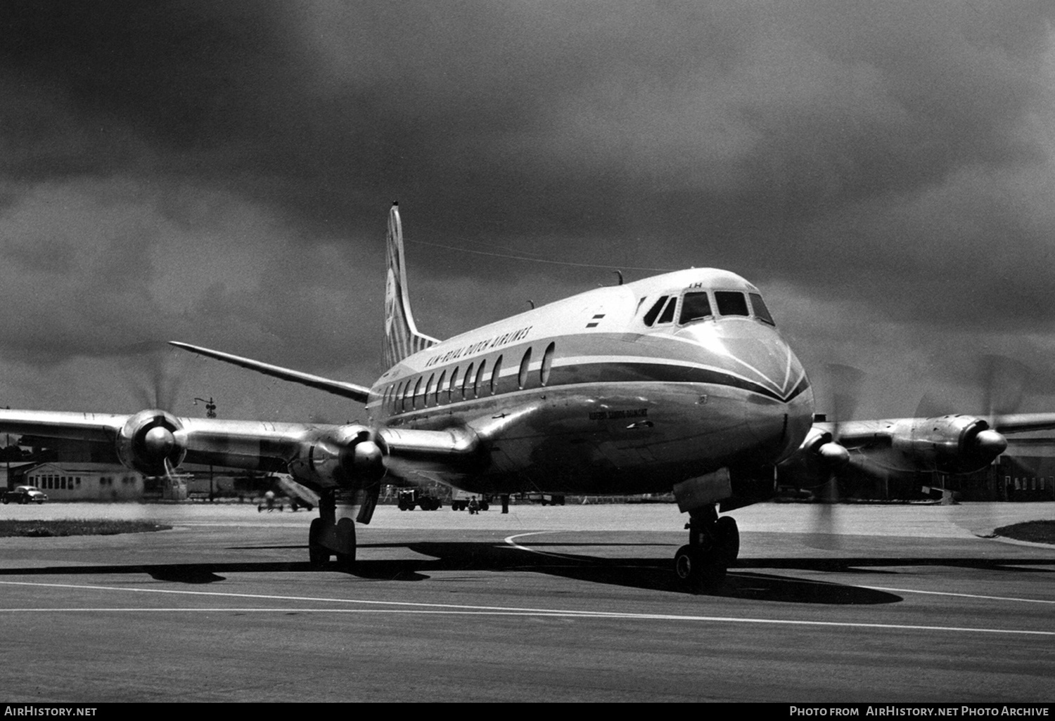 Aircraft Photo of PH-VIH | Vickers 803 Viscount | KLM - Royal Dutch Airlines | AirHistory.net #830641