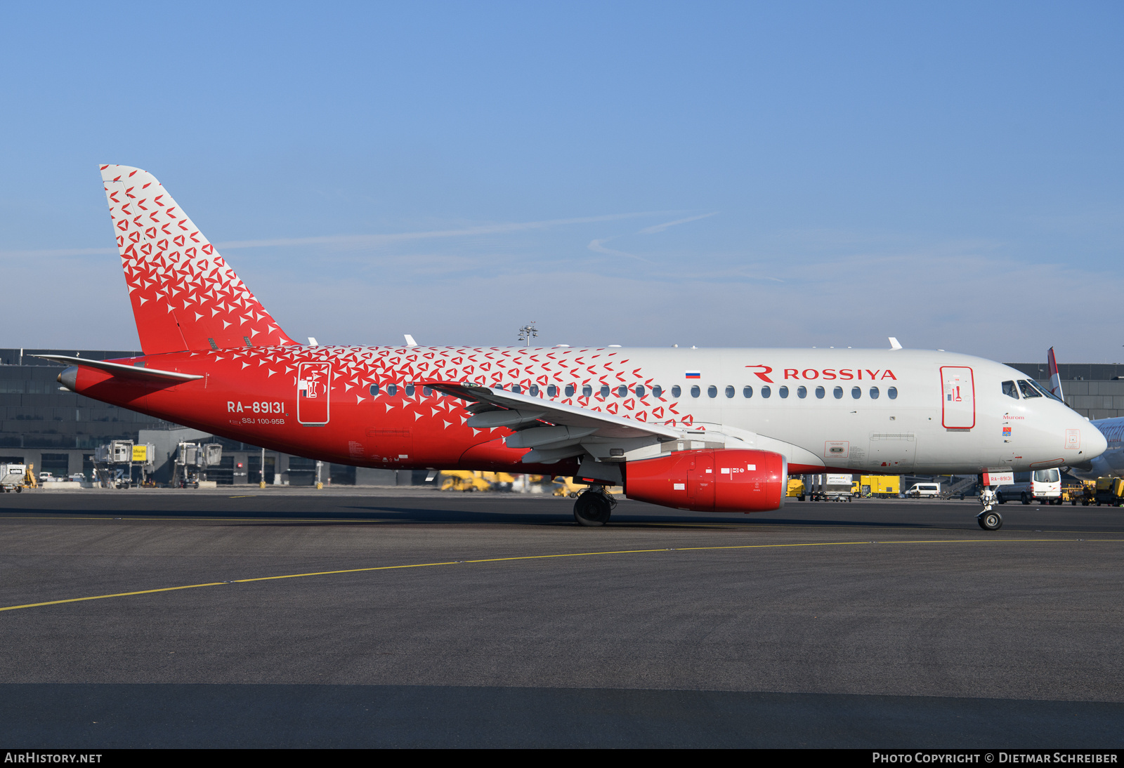 Aircraft Photo of RA-89131 | Sukhoi SSJ-100-95B Superjet 100 (RRJ-95B) | Rossiya - Russian Airlines | AirHistory.net #830642