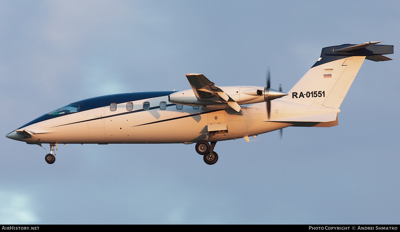 Aircraft Photo of RA-01551 | Piaggio P-180 Avanti | AirHistory.net #830646