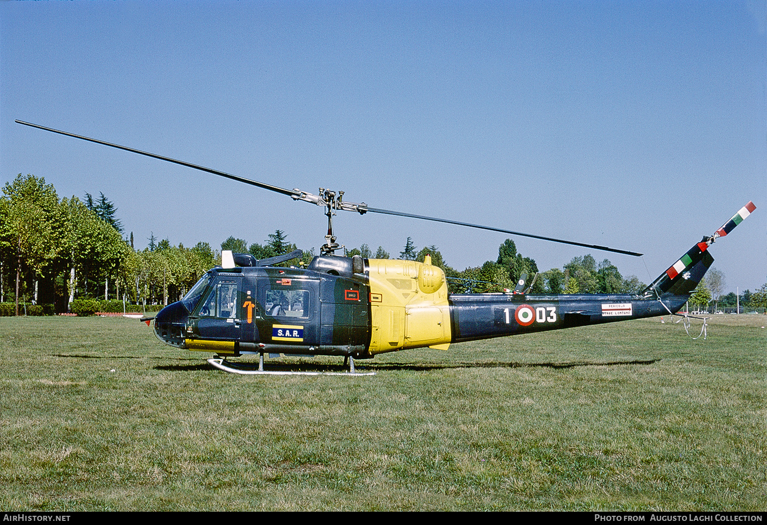 Aircraft Photo of MM80303 | Agusta AB-204B | Italy - Air Force | AirHistory.net #830664