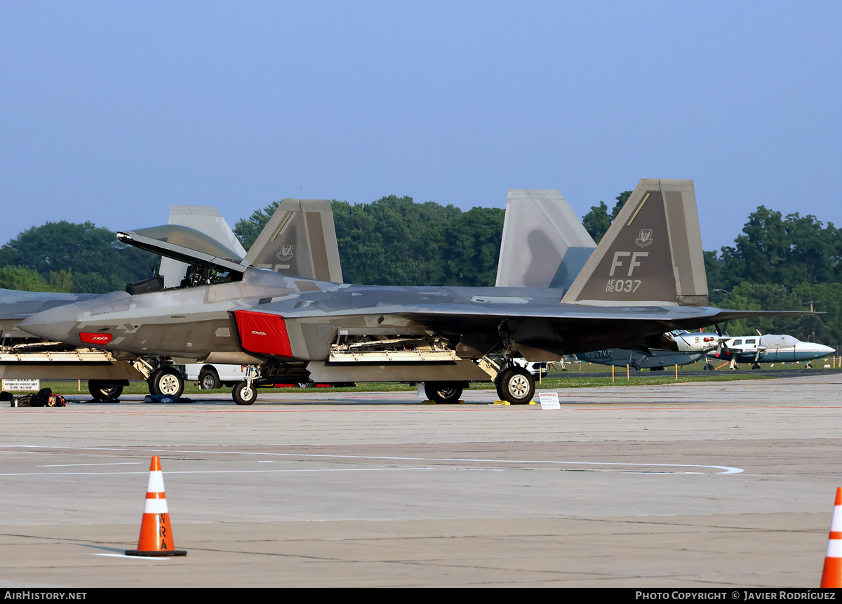 Aircraft Photo of 02-4037 / 02-037 | Lockheed Martin F-22A Raptor | USA - Air Force | AirHistory.net #830668