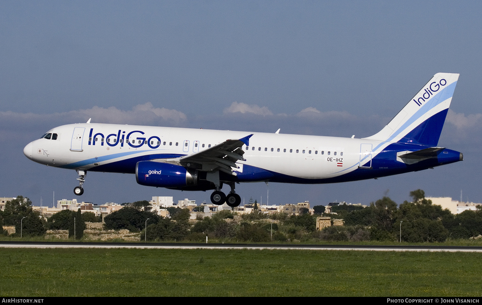 Aircraft Photo of OE-IHZ | Airbus A320-232 | IndiGo | AirHistory.net #830680