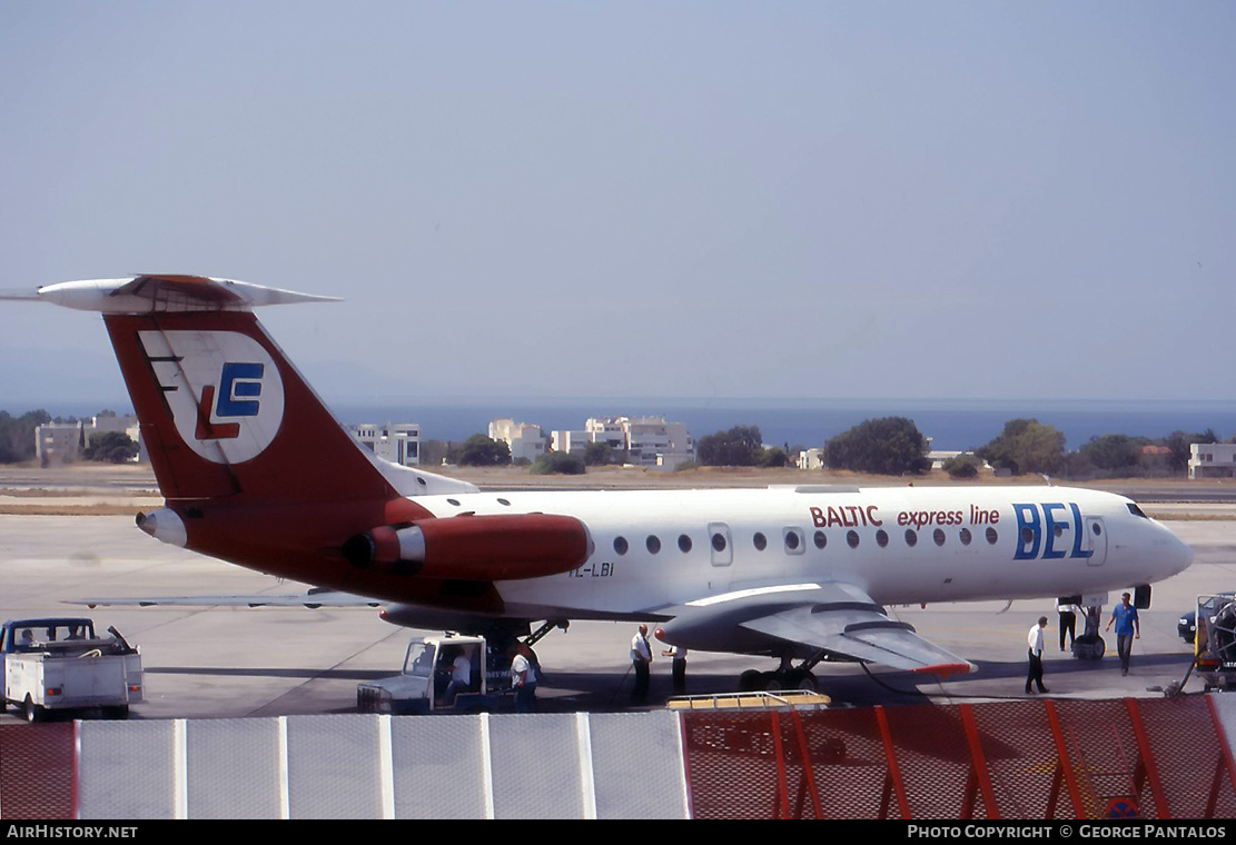Aircraft Photo of YL-LBI | Tupolev Tu-134B-3 | BEL - Baltic Express Line | AirHistory.net #830686