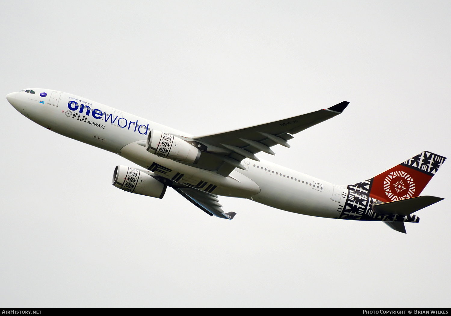 Aircraft Photo of DQ-FJU | Airbus A330-243 | Fiji Airways | AirHistory.net #830696