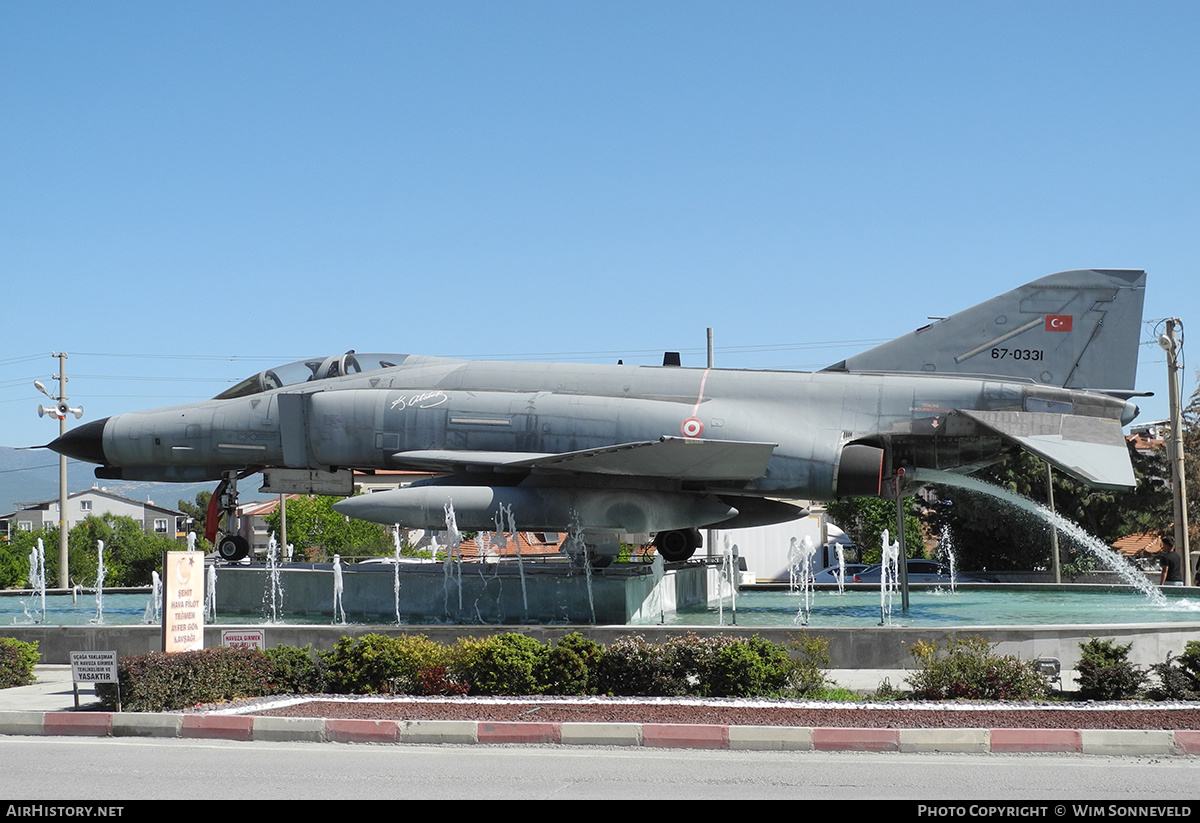 Aircraft Photo of 67-0331 | McDonnell Douglas F-4E Phantom II | Turkey - Air Force | AirHistory.net #830699