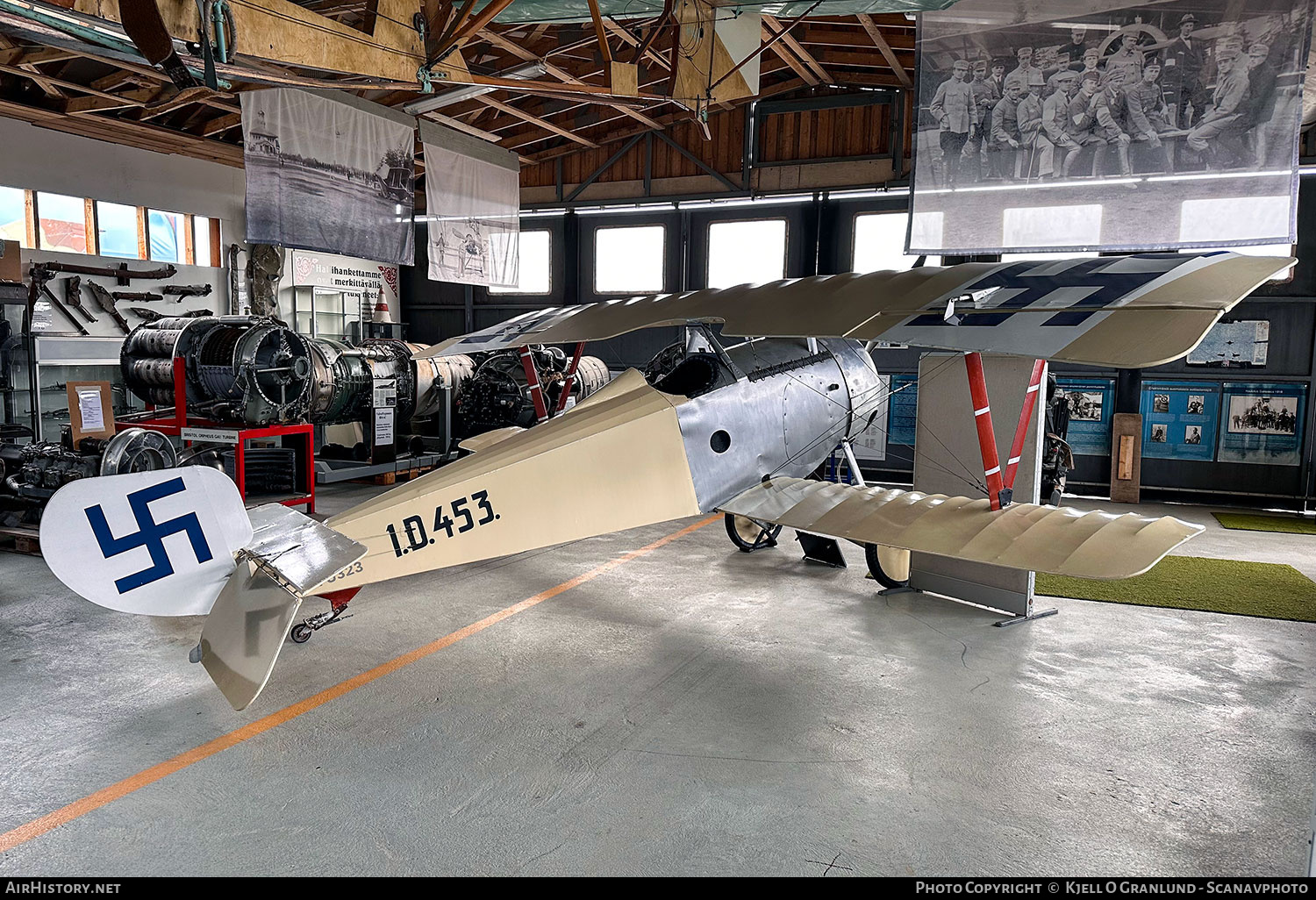Aircraft Photo of OH-U323 | Nieuport 17 (replica) | Finland - Air Force | AirHistory.net #830700