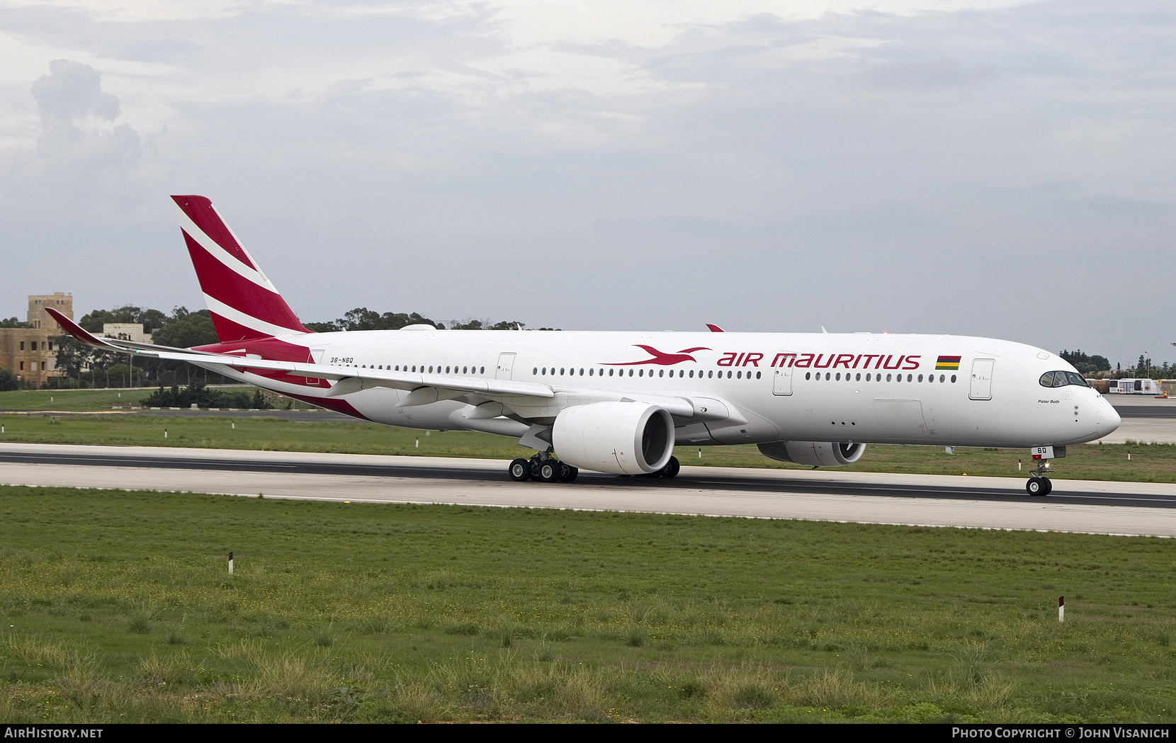 Aircraft Photo of 3B-NBQ | Airbus A350-941 | Air Mauritius | AirHistory.net #830702