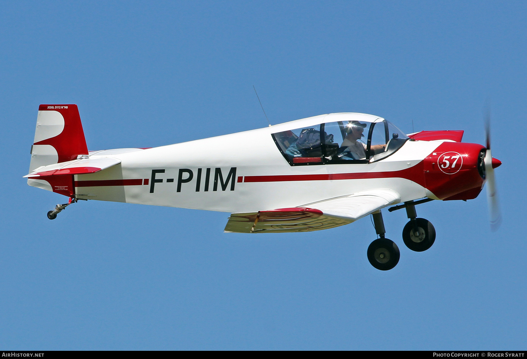 Aircraft Photo of F-PIIM | Jodel D-112 Club | AirHistory.net #830712