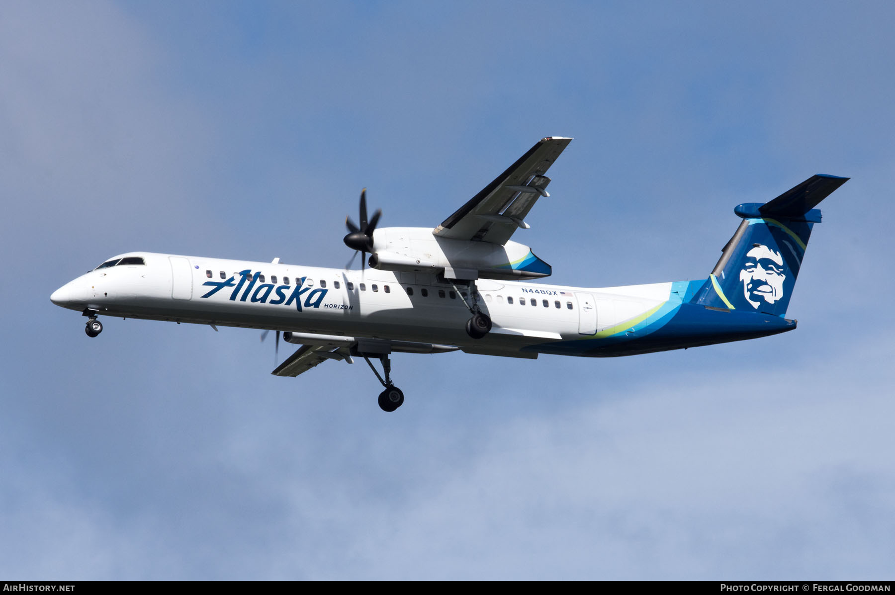 Aircraft Photo of N448QX | Bombardier DHC-8-402 Dash 8 | Alaska Airlines | AirHistory.net #830725