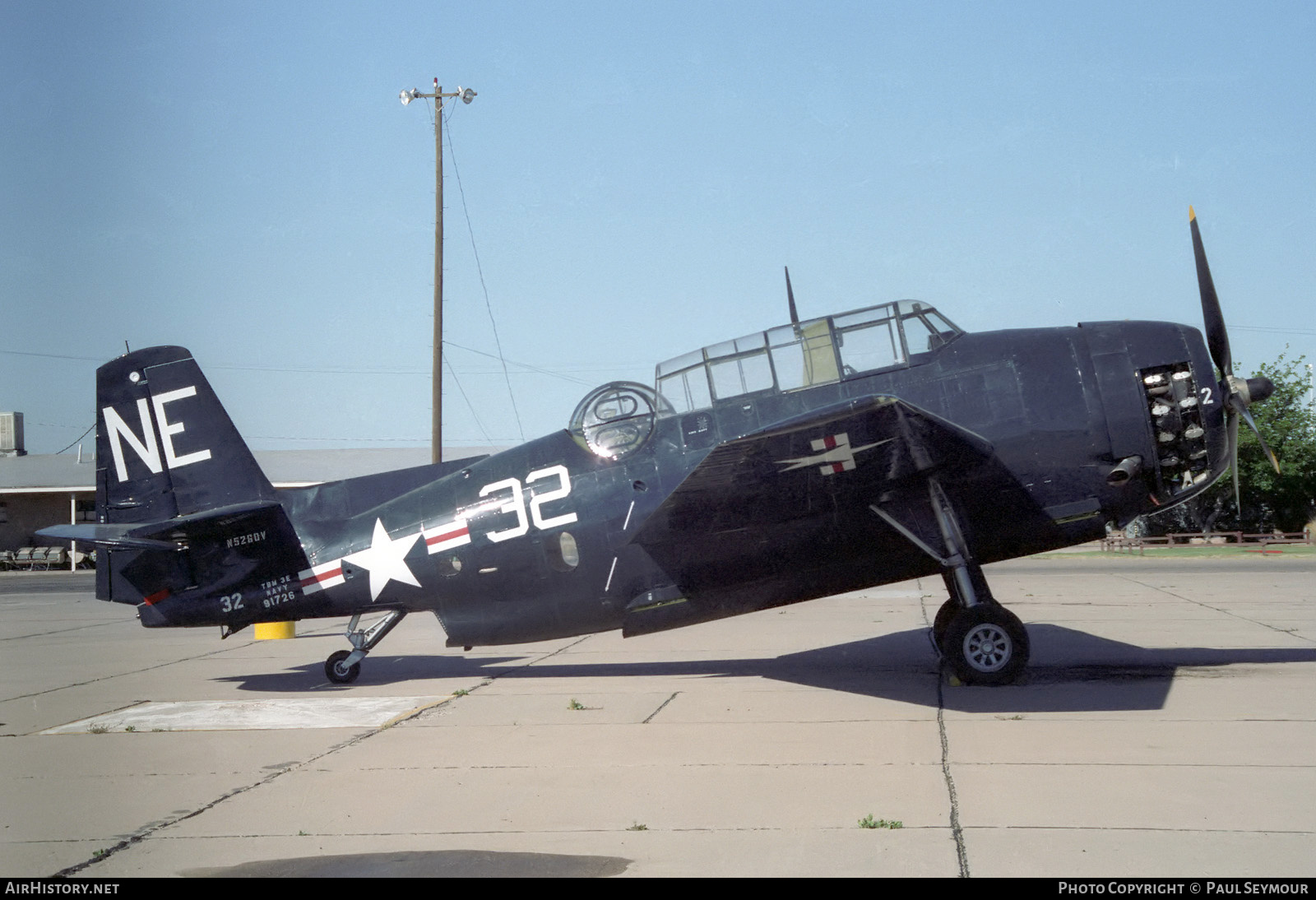 Aircraft Photo of N5260V / 91726 | General Motors TBM-3E Avenger | USA - Navy | AirHistory.net #830755