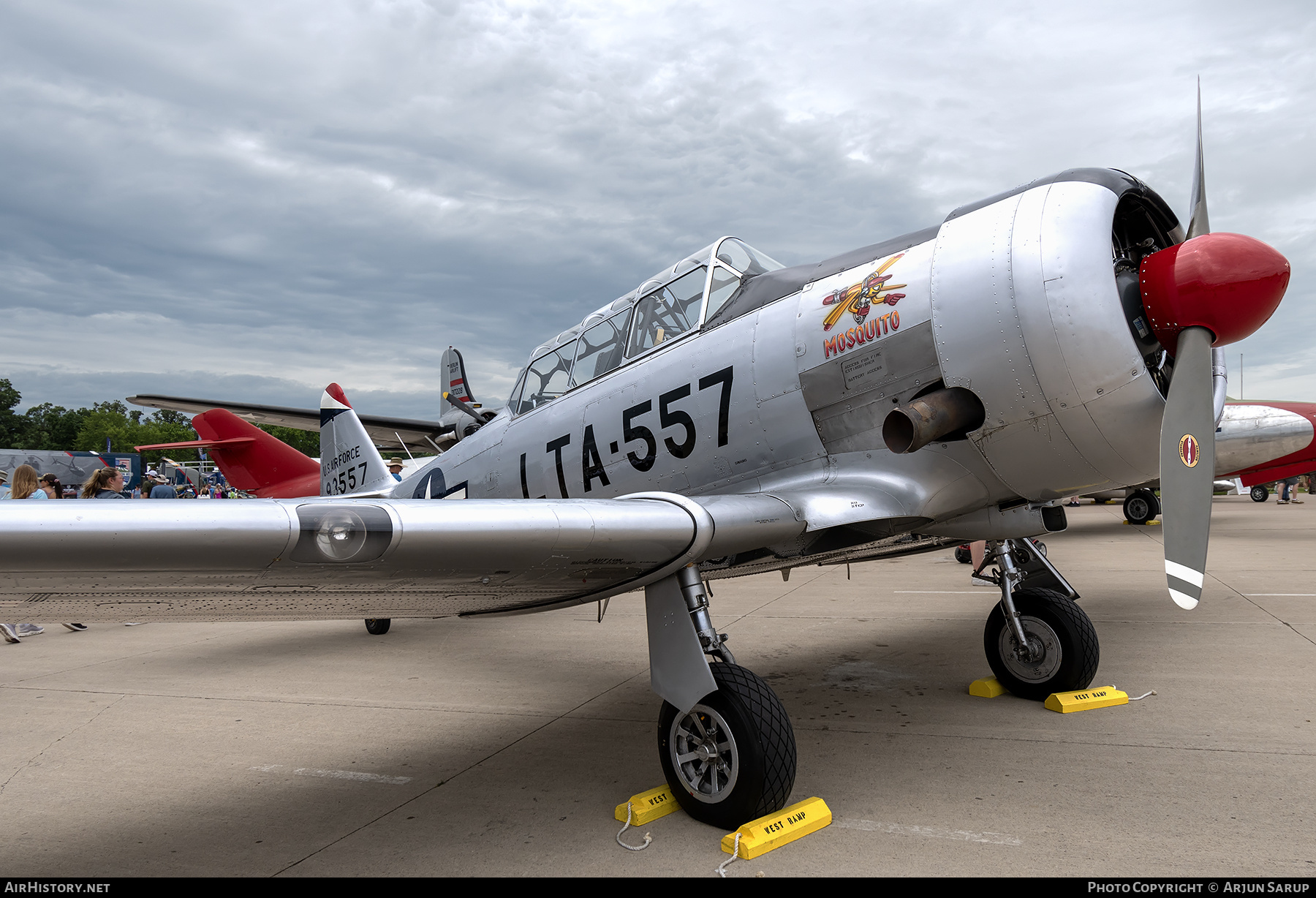 Aircraft Photo of N157DC / 93557 | North American T-6G Texan | USA - Air Force | AirHistory.net #830774