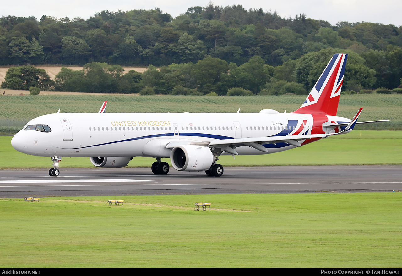 Aircraft Photo of G-GBNI | Airbus A321-253NX | United Kingdom Government | AirHistory.net #830781