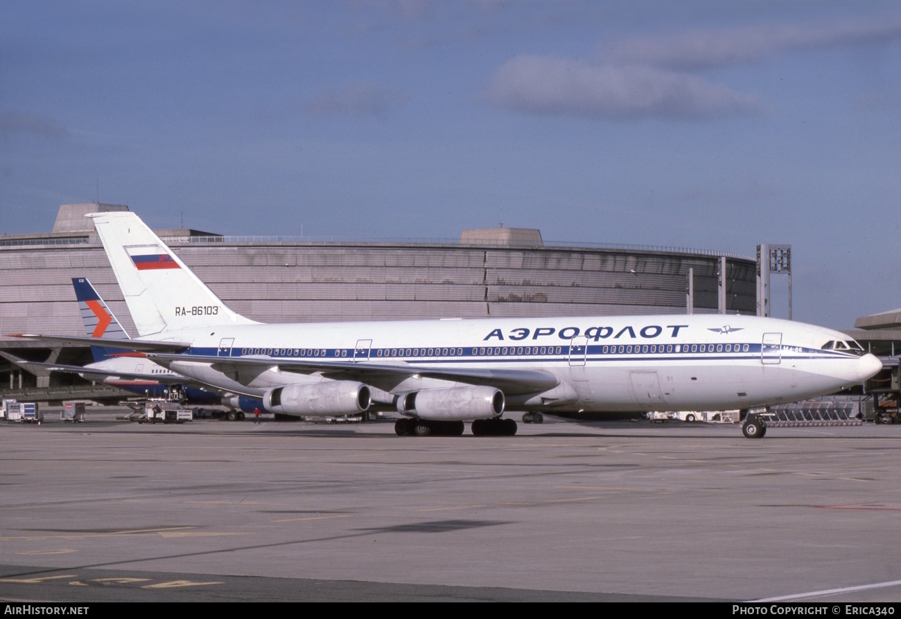 Aircraft Photo of RA-86103 | Ilyushin Il-86 | Aeroflot | AirHistory.net #830790