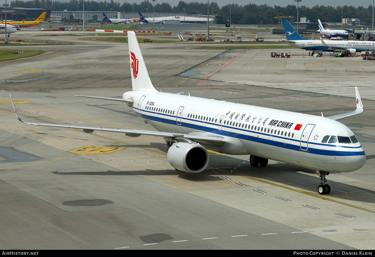 Aircraft Photo of B-325A | Airbus A321-251NX | Air China | AirHistory.net #830845