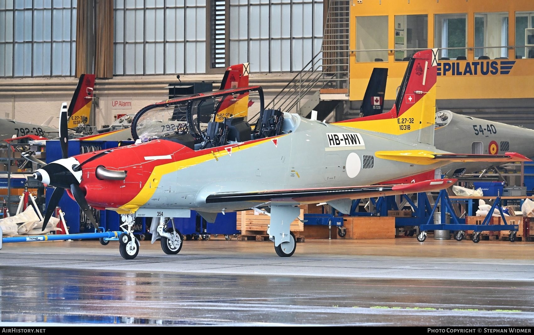 Aircraft Photo of HB-HWI / E.27-32 | Pilatus PC-21 | AirHistory.net #830853