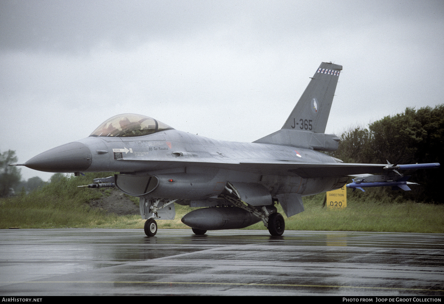 Aircraft Photo of J-365 | General Dynamics F-16A Fighting Falcon | Netherlands - Air Force | AirHistory.net #830857