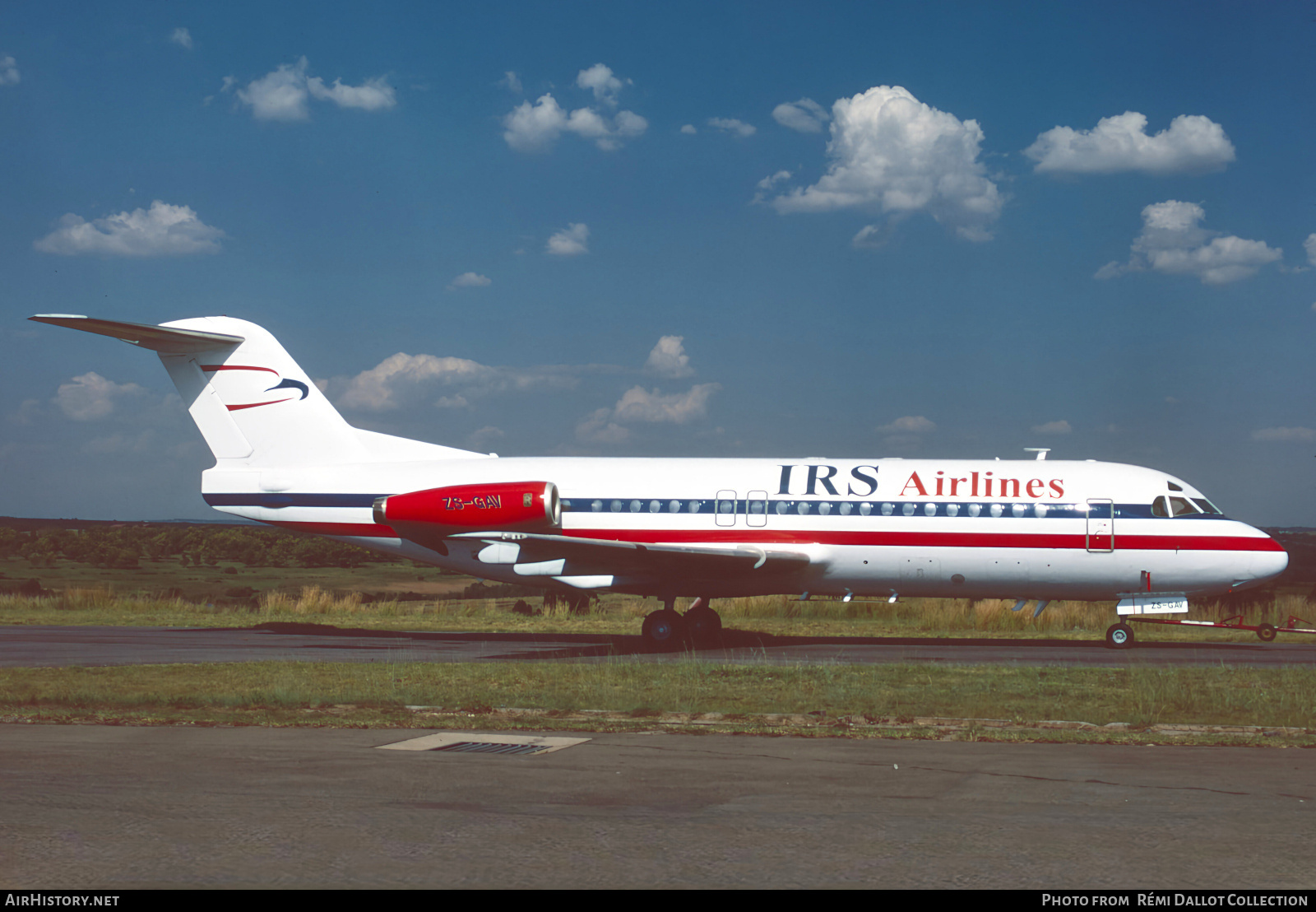 Aircraft Photo of ZS-GAV | Fokker F28-4000 Fellowship | IRS Airlines | AirHistory.net #830897