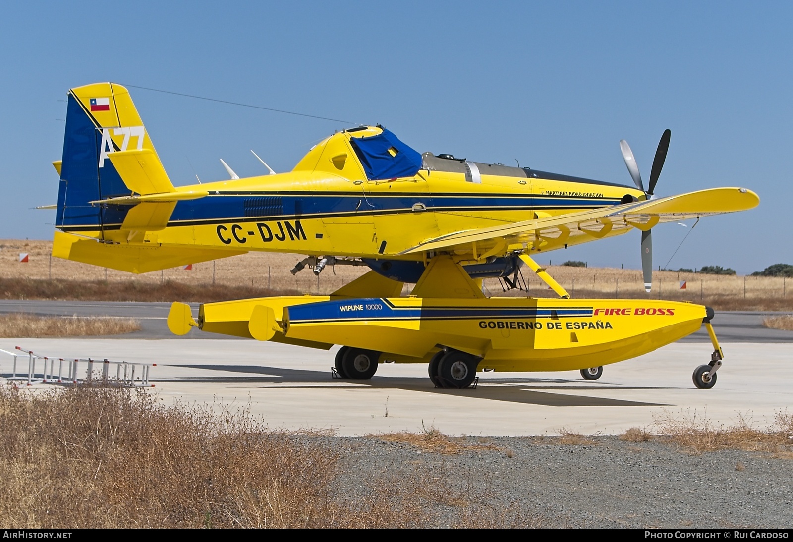 Aircraft Photo of CC-DJM | Air Tractor AT-802A Fire Boss | Martínez Ridao Aviación | AirHistory.net #830903