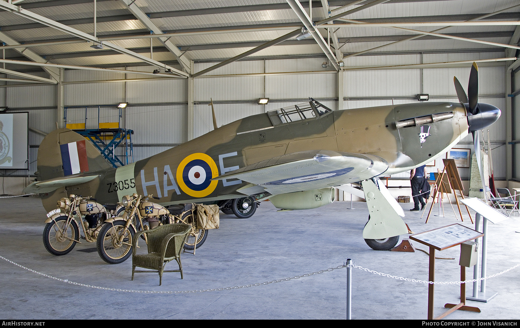 Aircraft Photo of Z3055 | Hawker Hurricane Mk2A | UK - Air Force | AirHistory.net #830943