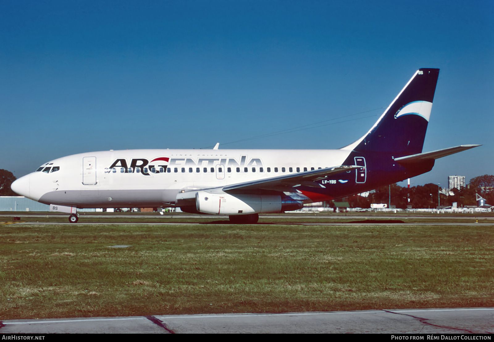 Aircraft Photo of LV-YBS | Boeing 737-266/Adv | ARG Argentina Línea Privada | AirHistory.net #830959