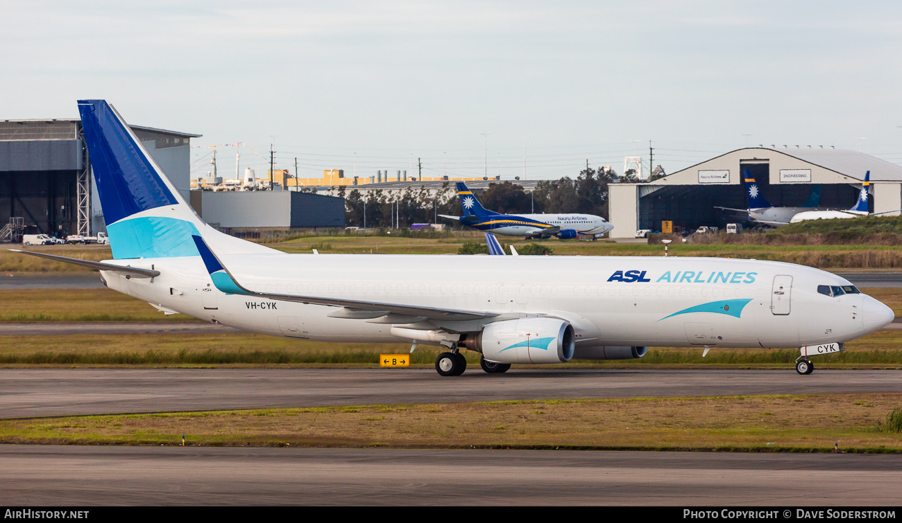 Aircraft Photo of VH-CYK | Boeing 737-85R | ASL Airlines | AirHistory.net #830969