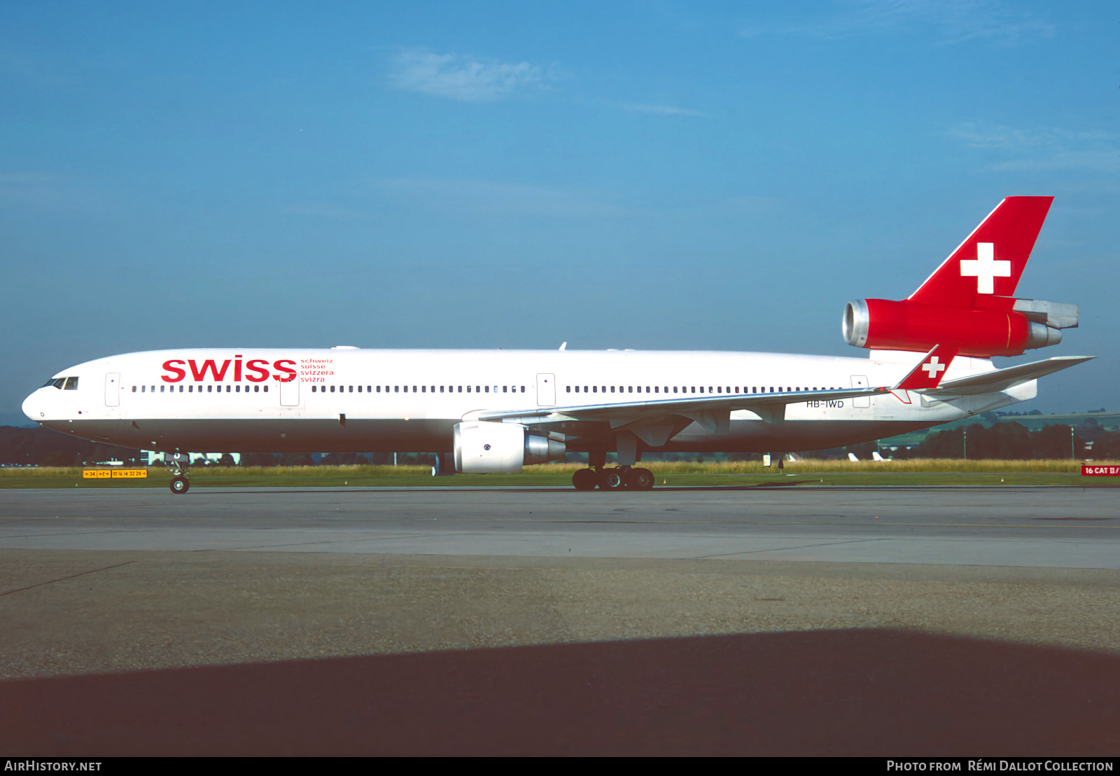 Aircraft Photo of HB-IWD | McDonnell Douglas MD-11 | Swiss International Air Lines | AirHistory.net #830973