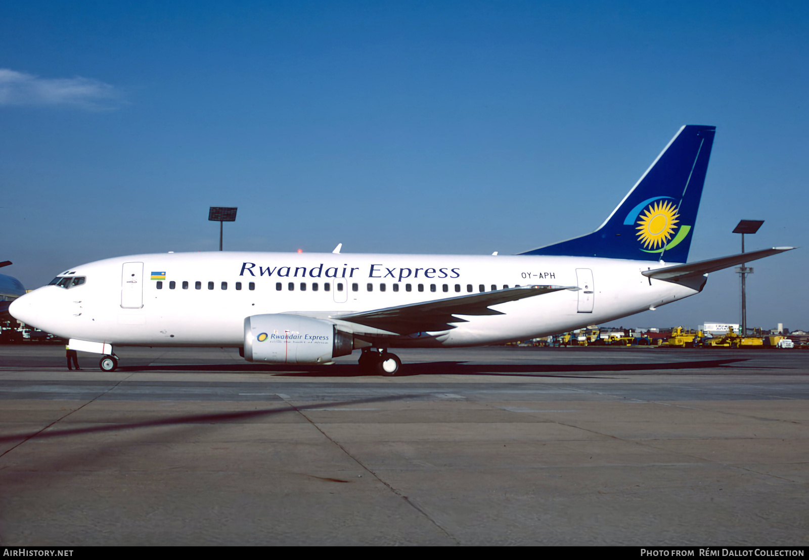 Aircraft Photo of OY-APH | Boeing 737-5L9 | Rwandair Express | AirHistory.net #830975