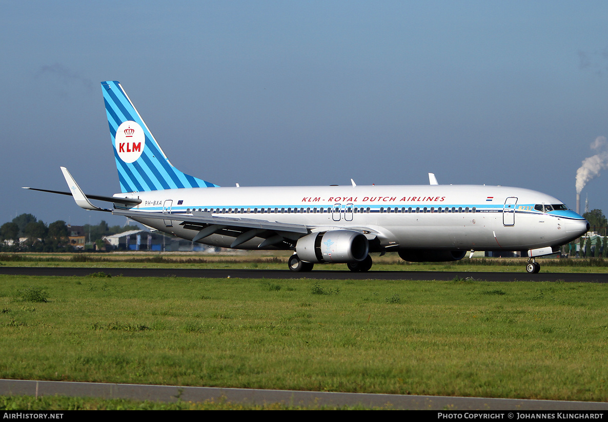 Aircraft Photo of PH-BXA | Boeing 737-8K2 | KLM - Royal Dutch Airlines | AirHistory.net #830976