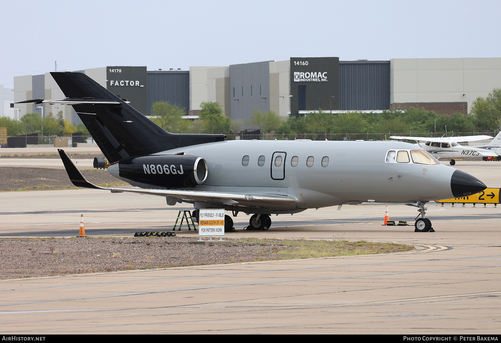 Aircraft Photo of N806GJ | Raytheon Hawker 800XP | AirHistory.net #831066