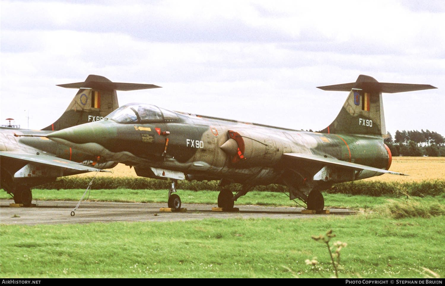 Aircraft Photo of FX90 | Lockheed F-104G Starfighter | Belgium - Air Force | AirHistory.net #831068