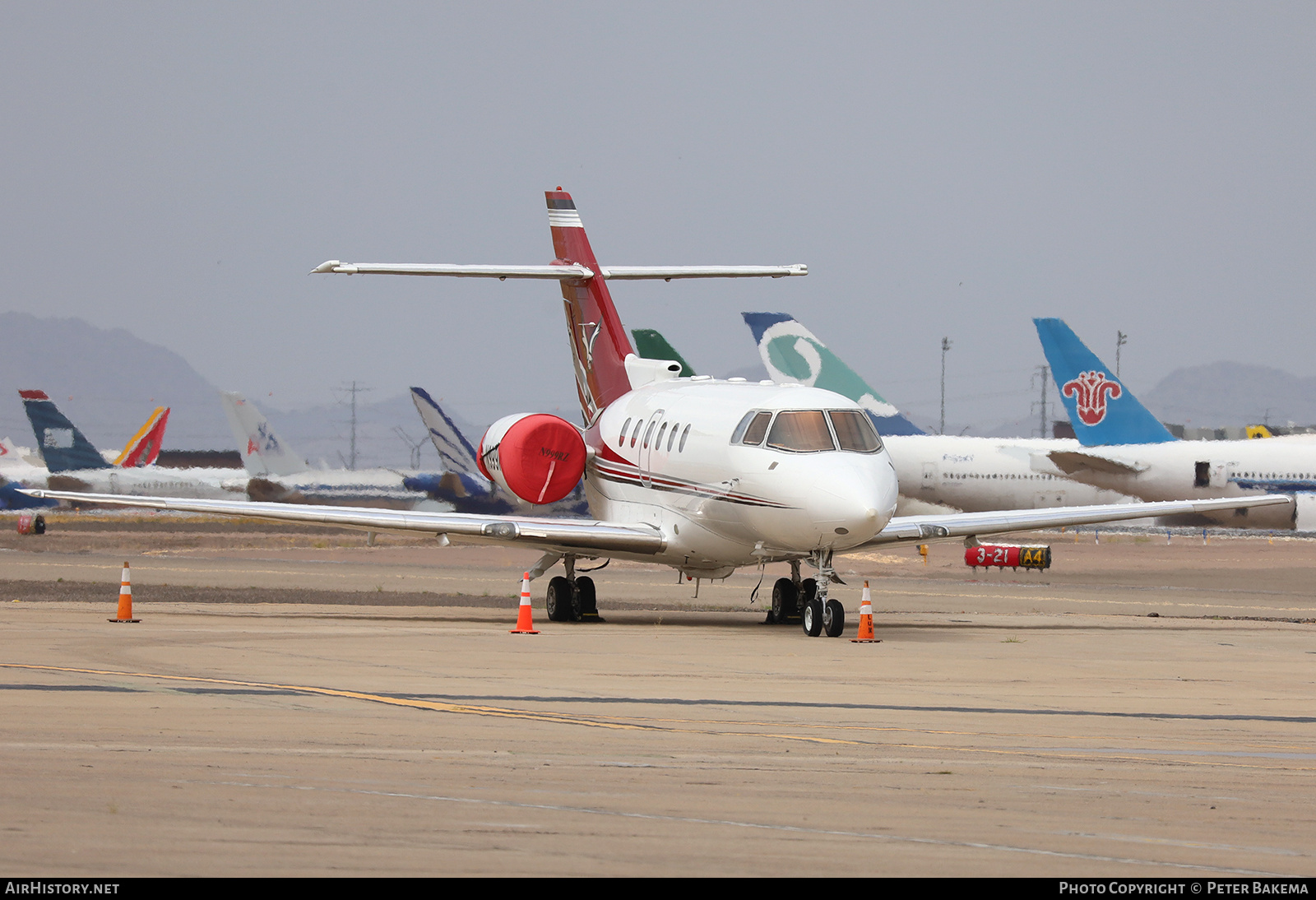 Aircraft Photo of N999RZ | Raytheon Hawker 800XP | AirHistory.net #831074